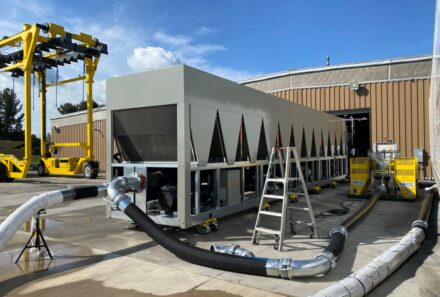 Full scale production commences at Airedale chiller plant in Rockbridge, Virginia.
