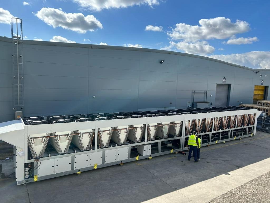 Airedale Delivers Its Largest Ever 36 Fan Air Cooled Chillers