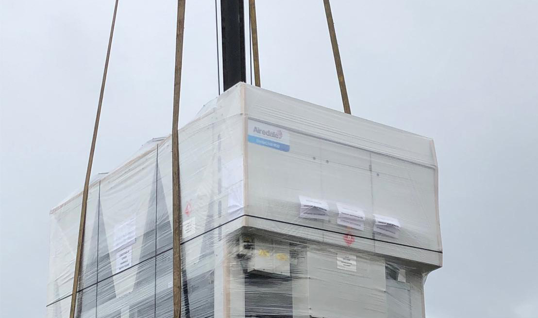 First Azure R32 Units Installed Airedale