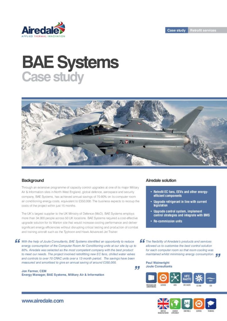 BAE Systems case study BAE Systems case study