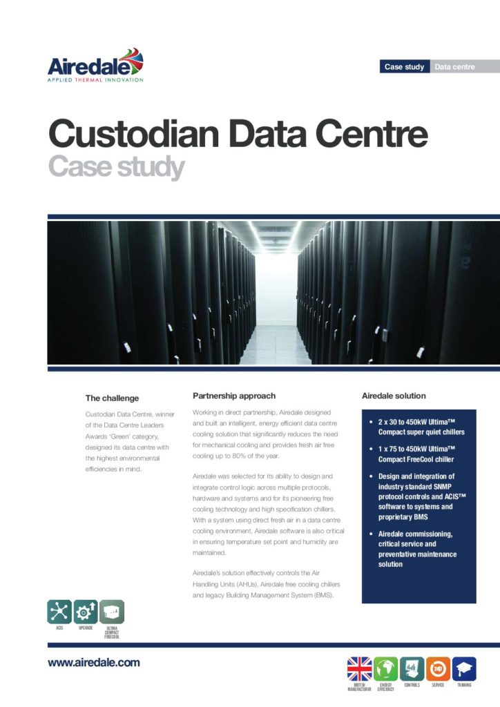 Custodian Data Centre case study