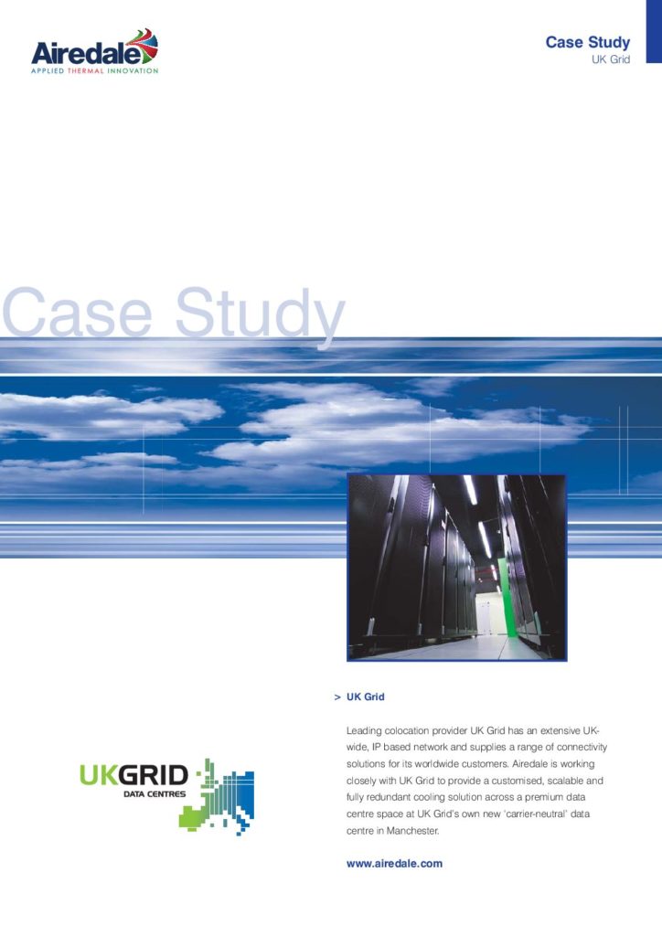 UK Grid case study UK Grid case study