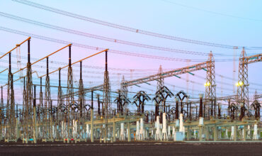 Power plant at Dusk