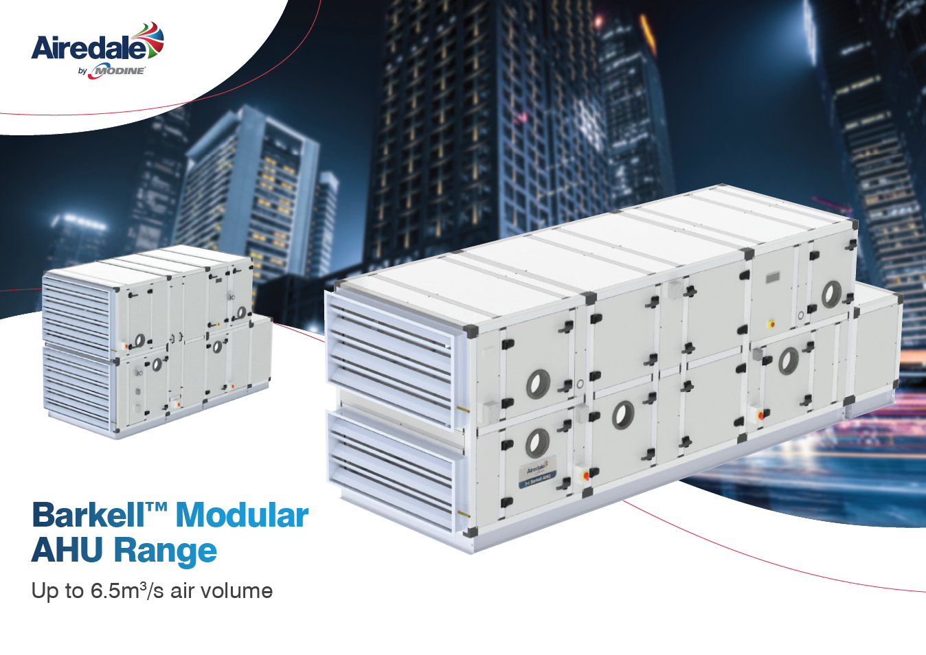 Modular AHU Range Brochure Cover
