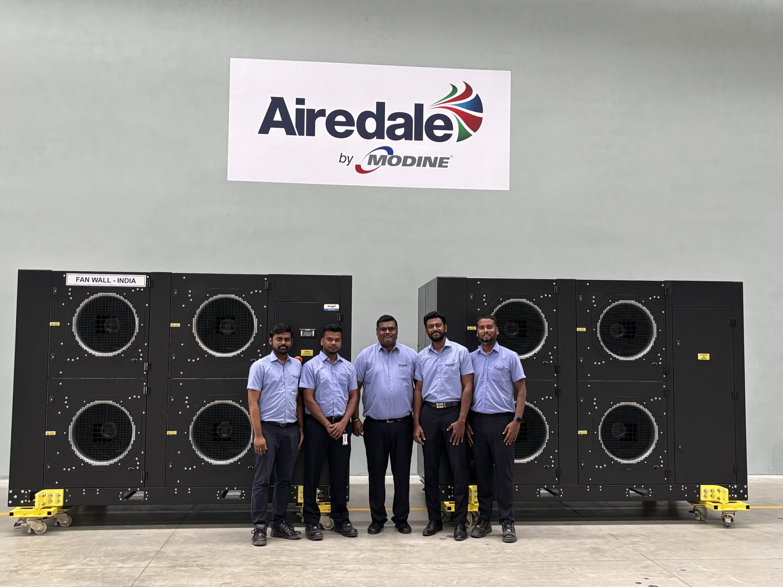 Picture 4 Modine India team in front of first built product