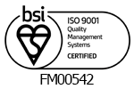 BSI ISO 9001 - Cert Number