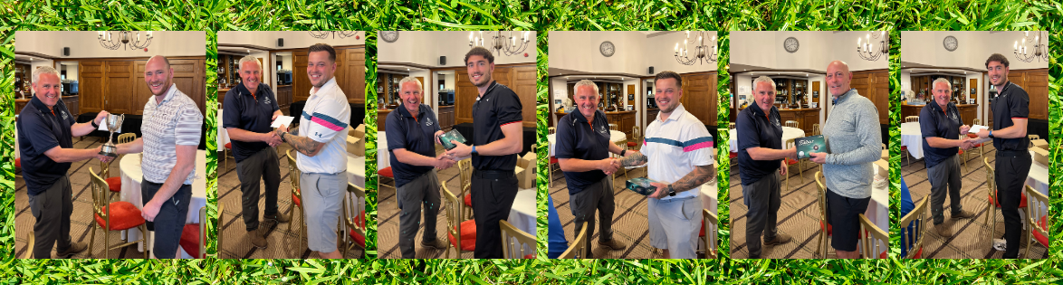 Golf day winners