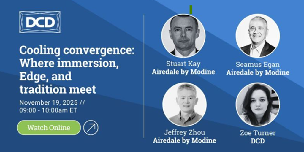 DCD Cooling Convergence