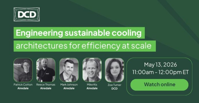 DCD Engineering sustainable cooling discussion_May 2026